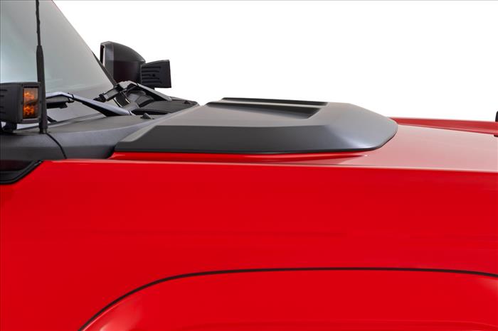 Hood Scoop PQ Race Red Ford Bronco 4WD (2021-2025) Rough Country