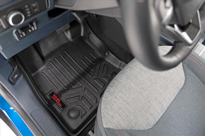 Floor Mats Front and Rear Ford Maverick 2.0L EcoBoost 4WD (22-23) Rough Country