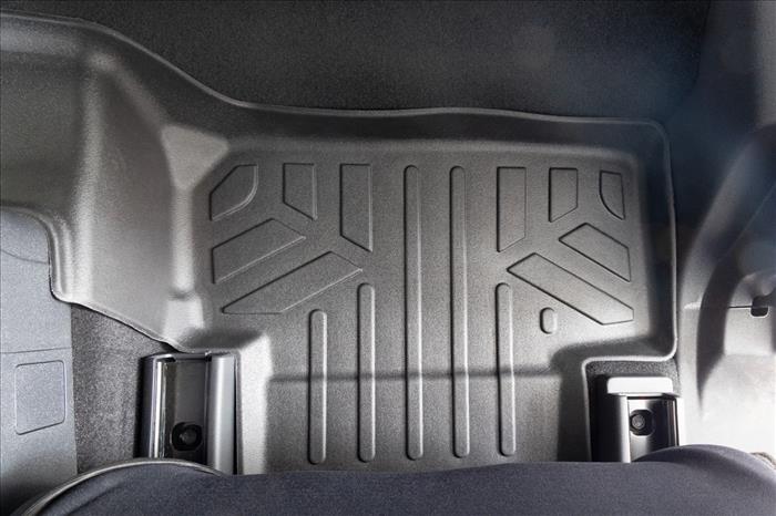 Floor Mats Front & Rear Ford Bronco (2 Door) 4WD (2021-2025) Rough Country