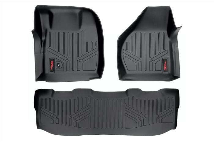 Heavy Duty Floor Mats (Front/Rear 08-10 Ford Super Duty Crew Cab) Rough Country