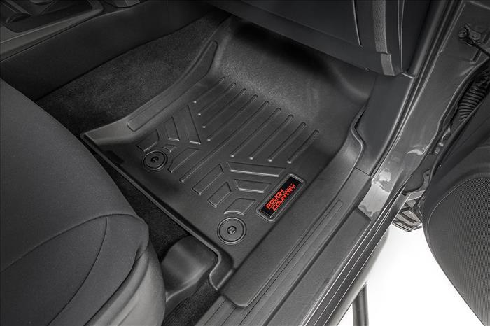 Floor Mats Front and Rear Toyota 4Runner 2WD/4WD (2013-2024) Rough Country