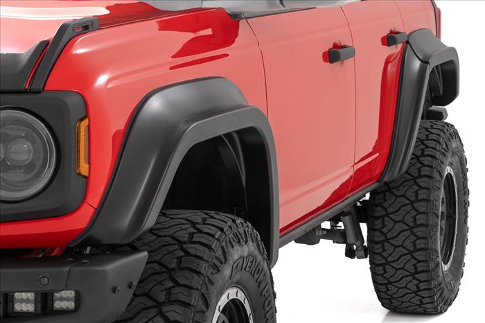 Fender Flares HX Antimatter Blue Ford Bronco 4WD (2021-2025) Rough Country
