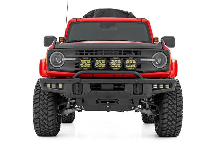 Fender Flares PQ Race Red Ford Bronco 4WD (2021-2025) Rough Country