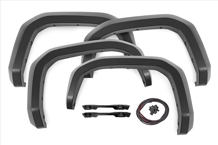 Fender Flares Sport 089 Wind Chill Pearl Toyota Tacoma 2WD/4WD (24-26) Rough Country