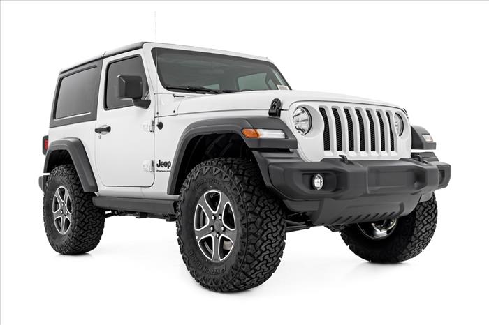 Power Running Boards Dual Electric Motor 2 Door Jeep Wrangler JL (18-26) Rough Country