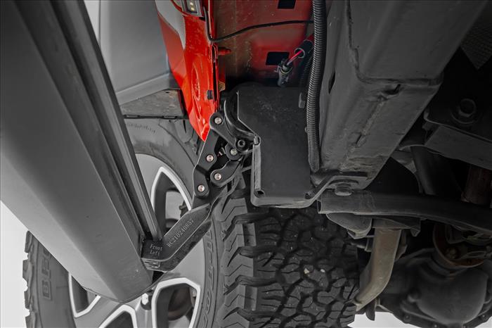 Power Running Boards Dual Electric Motor 4 Door Jeep Wrangler JL (2018-2026) Rough Country