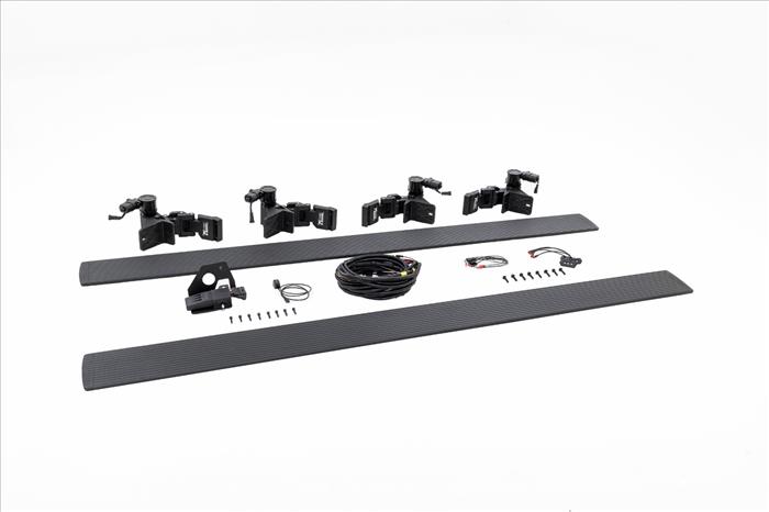 Power Running Boards Dual Electric Motor Double Cab Toyota Tacoma (24-26) Rough Country