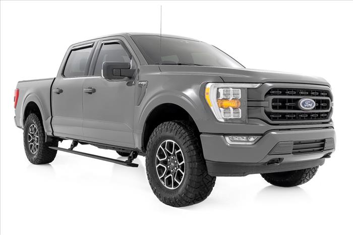 Power Running Boards Dual Electric Motor Ford F-150/Lightning/F-250/F-350/Raptor (15-26) Rough Country