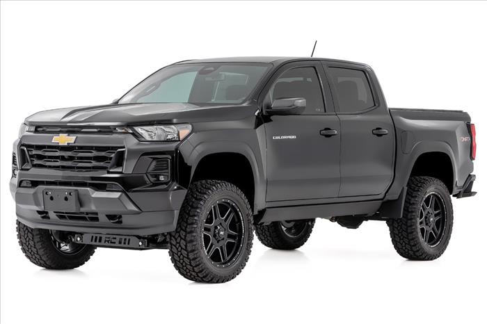 Power Running Boards Dual Electric Motor Crew Cab Chevy/GMC Canyon/Colorado (15-26) Rough Country