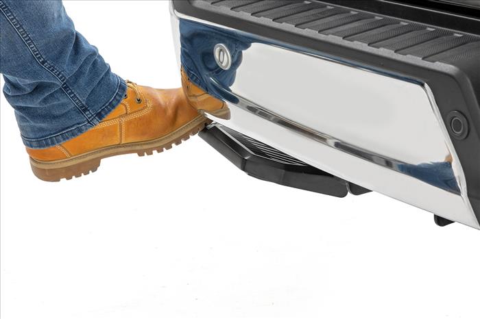 Retractable Bed Step Manual Pull Ford F-150 (21-26)/F-150 Lightning (22-26) Rough Country