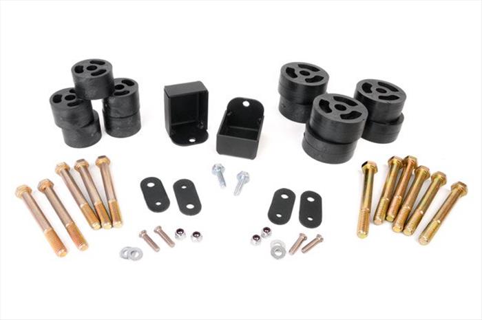 1.25 Inch Jeep Body Lift Kit 87-95 Wrangler YJ Manual Transmission Rough Country