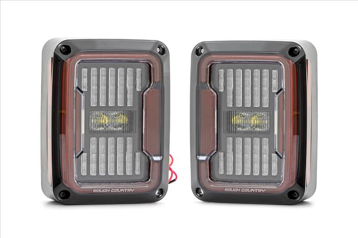 LED Tail light Jeep Wrangler JK/Wrangler Unlimited (2007-2018) Rough Country