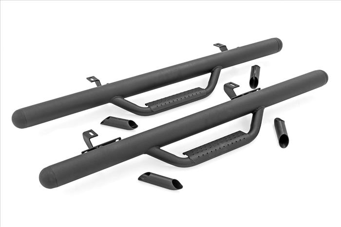 Nerf Steps Full Length 2 Door Jeep Wrangler JL 4WD (2018-2026) Rough Country