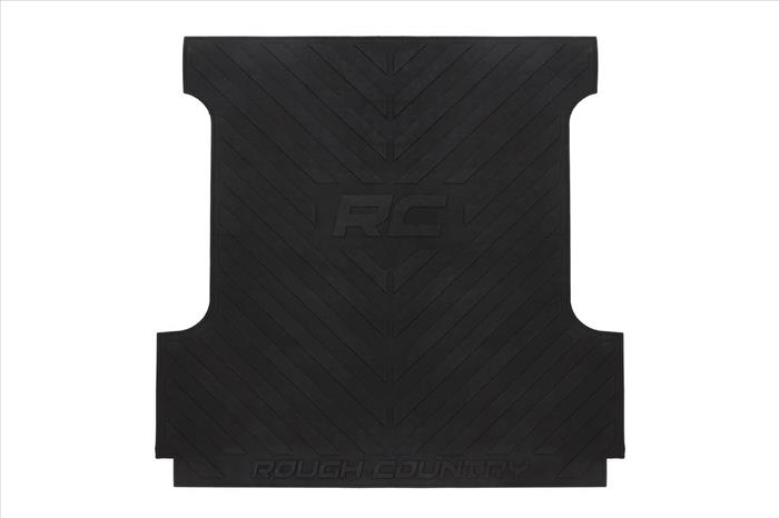 GM Bed Mat RC Logos 07-18 1500 / 07-19 HD PU - 6 Foot 6 Inch Bed Rough Country