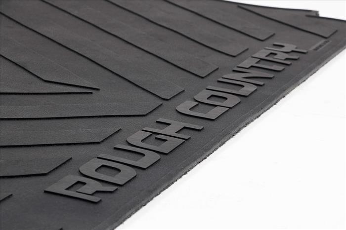 GM Bed Mat RC Logos 07-18 1500 / 07-19 HD PU - 6 Foot 6 Inch Bed Rough Country