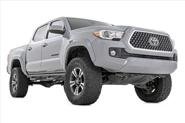 Nerf Steps Cab Length Crew Cab 5 Foot Bed Toyota Tacoma 2WD/4WD (05-23) Rough Country