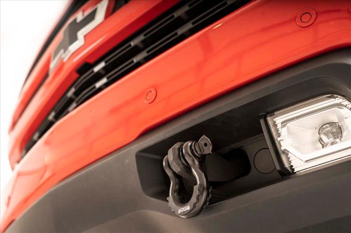Tow Hook Brackets D-Ring Combo Chevy Silverado 1500 2WD/4WD (2019-2022) Rough Country