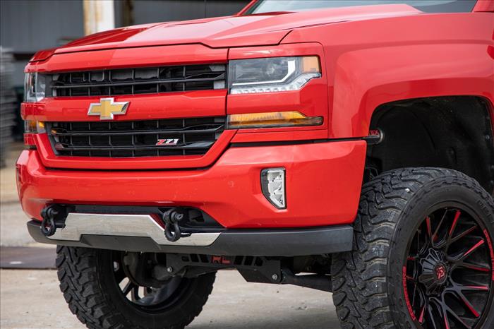 Tow Hook Brackets Chevy Silverado 1500 2WD/4WD (2014-2018 & Classic) Rough Country