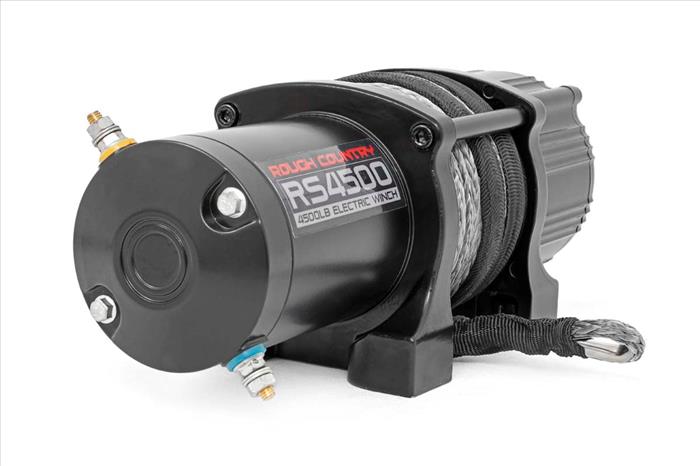 4500-LB Winch W/ Remote UTV Synthetic Rope Rough Country