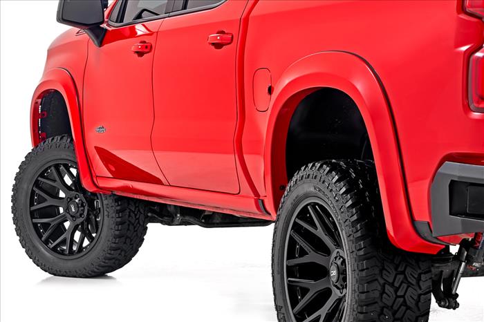 Fender Flares Sport G6M Dark Ash Chevy Silverado 1500 2WD/4WD (19-26) Rough Country