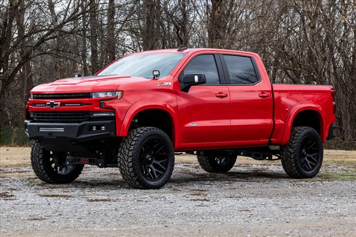 Fender Flares Sport G7C Red Hot Chevy Silverado 1500 2WD/4WD (19-26) Rough Country