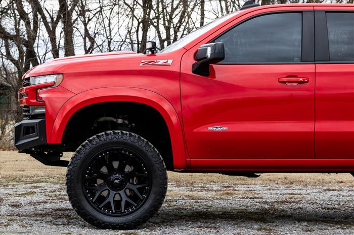 Fender Flares Sport GBA Black Chevy Silverado 1500 2WD/4WD (2019-2026) Rough Country