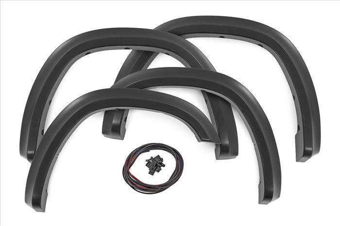 Fender Flares Sport PR4 Flame Red Ram 1500 2WD/4WD (2025-2026) Rough Country