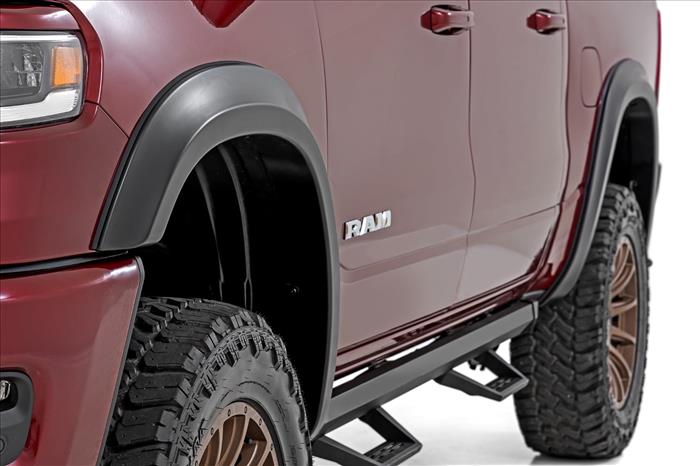 Fender Flares Sport PR4 Flame Red Ram 1500 2WD/4WD (2025-2026) Rough Country
