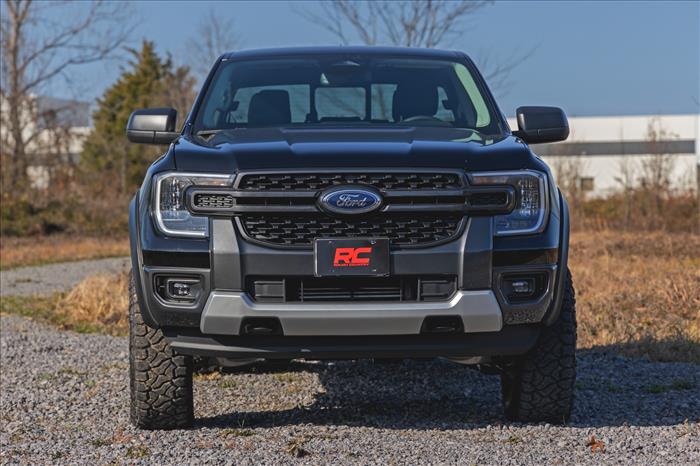 Fender Flares Sport G1 Absolute Black Ford Ranger 2WD/4WD (2024-2026) Rough Country