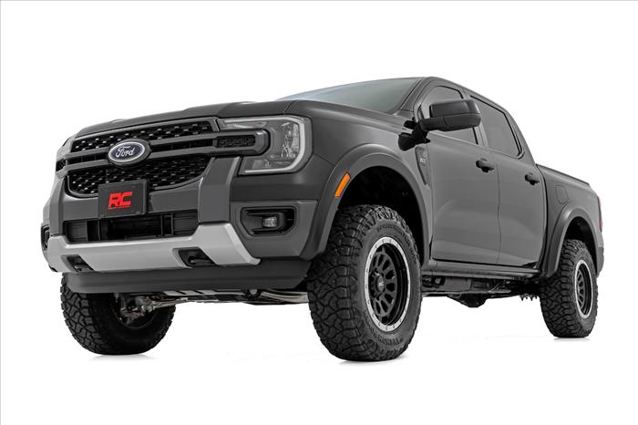 Fender Flares Sport NE Cactus Gray Ford Ranger 2WD/4WD (2024-2026) Rough Country