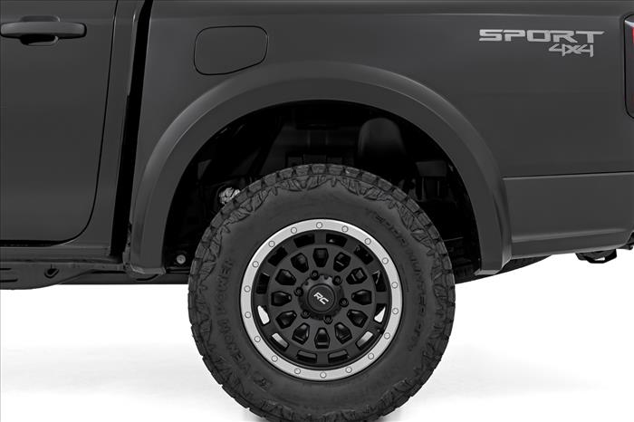 Fender Flares Sport NE Cactus Gray Ford Ranger 2WD/4WD (2024-2026) Rough Country
