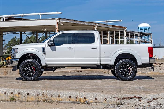 Fender Flares Sport JS Iconic Silver Ford F-250/F-350 Super Duty (17-22) Rough Country