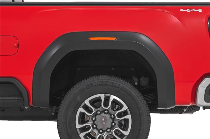 Fender Flares Sport GXP Downpour GMC Sierra 2500 HD/Sierra 3500 HD (20-26) Rough Country
