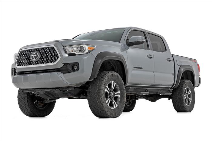 Fender Flares Sport 1D6 Silver Sky Metallic Toyota Tacoma (16-23) Rough Country