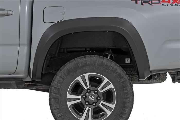 Fender Flares Sport 1D6 Silver Sky Metallic Toyota Tacoma (16-23) Rough Country