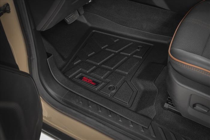 Sure-Fit Floor Mats Front & Rear Chevy/GMC Canyon/Colorado 2WD/4WD (23-26) Rough Country