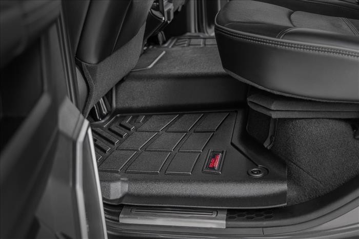 Sure-Fit Floor Mats Front & Rear Bucket Crew Ram 2500/3500 (19-26) Rough Country