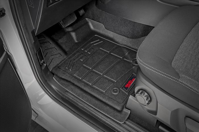 Sure-Fit Floor Mats Front & Rear Crew Ford Ranger 2WD/4WD (2024-2026) Rough Country