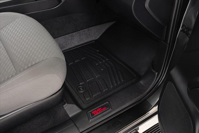 Sure-Fit Floor Mats FR & RR Toyota Tacoma 2WD/4WD (2016-2023) Rough Country