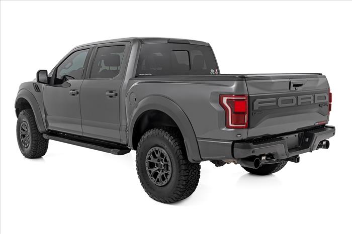 HD2 Aluminum Running Boards Crew Cab Ford F-150/Lightning/F-250/F-350/Raptor (15-26) Rough Country