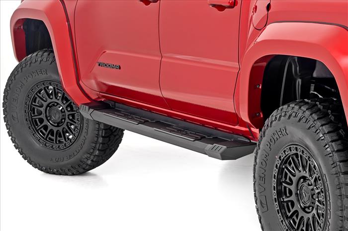 HD2 Aluminum Running Boards Double Cab Toyota Tacoma 2WD/4WD (2024-2026) Rough Country
