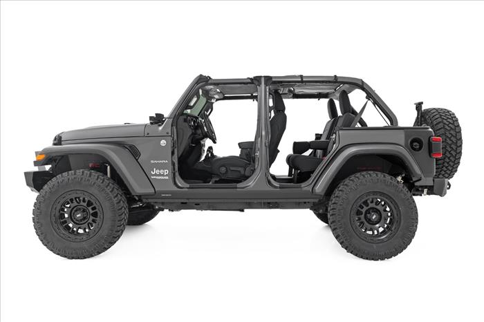 Trail Cladding Rear Corners Jeep Wrangler JL/Wrangler Unlimited (18-26) Rough Country