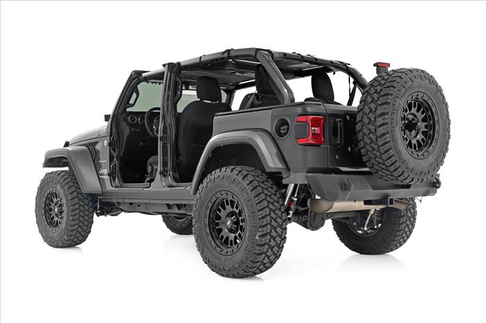 Trail Cladding Rear Corners Jeep Wrangler JL/Wrangler Unlimited (18-26) Rough Country