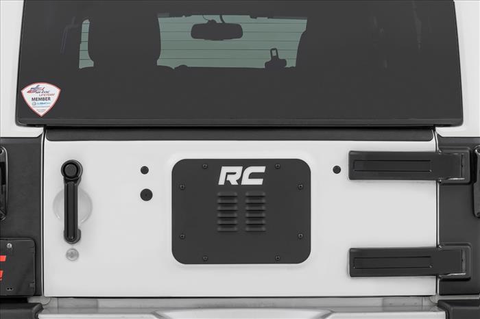 Trail Cladding Tailgate Protector Jeep Wrangler JK/Wrangler Unlimited (07-18) Rough Country