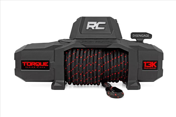 13000-Lb Pro Series Winch Synthetic Rope Rough Country