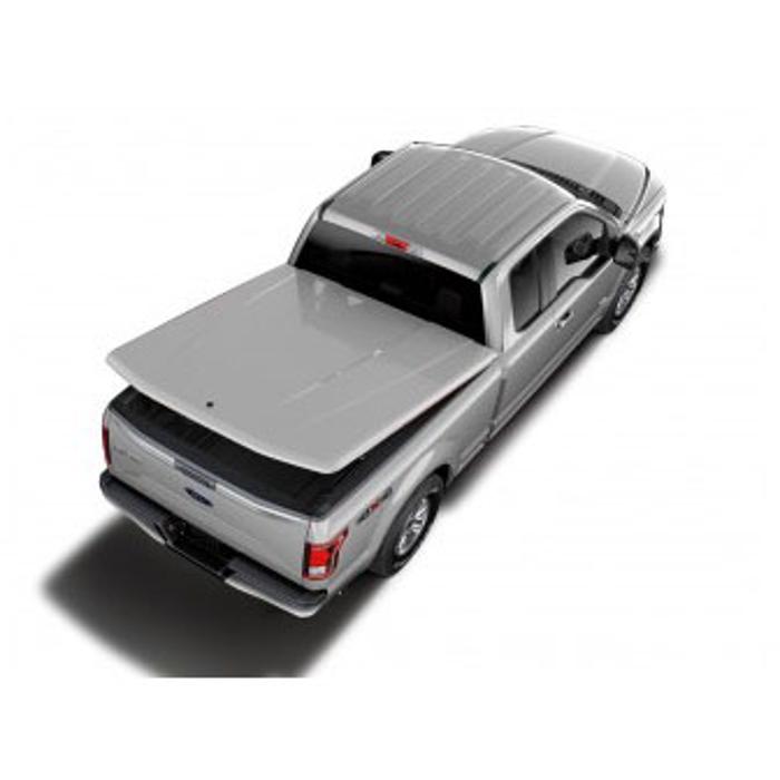 5.5 Bed, Ingot Silver 2015-2017 Ford F-150 Tonneau Covers - Hard Painted by UnderCover