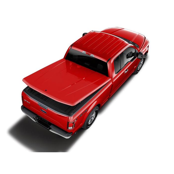 5.5 Bed, Race Red 2015-2017 Ford F-150 Tonneau Covers - Hard Painted by UnderCover 