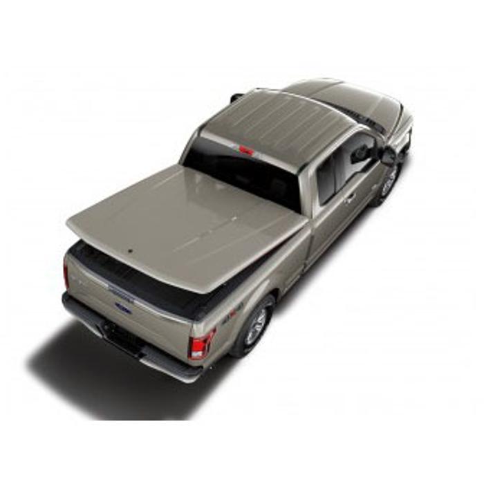 6.5 Bed, Lithium Gray Metallic 2015 - 2017 Ford F-150 Tonneau Covers - Hard Painted by UnderCover