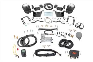 Air Spring Kit w/compressor Wireless Controller 0-7.5 Inch Lift Silverado/Sierra 2500HD/3500HD (11-19) Rough Country