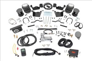Air Spring Kit w/compressor Wireless Controller 3-5 Inch Lift Kit Silverado/Sierra 2500HD/3500HD (20- Rough Country